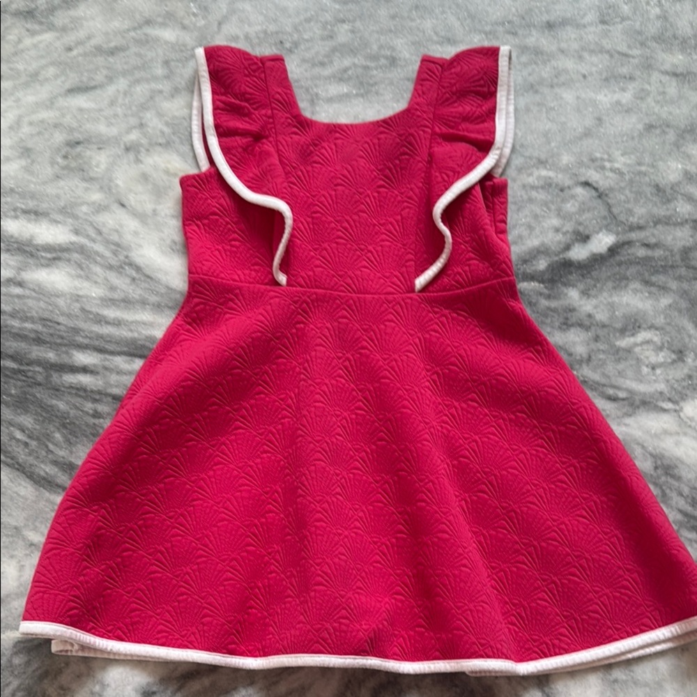 Janie and Jack Pink Ruffle Dress